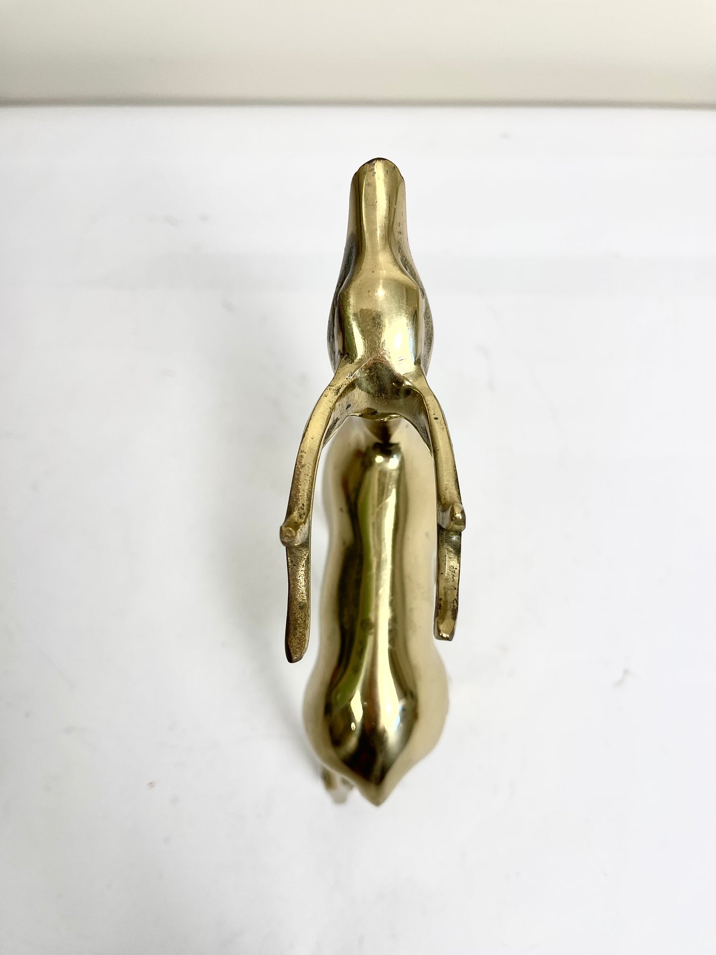 Vintage Brass Reindeer
