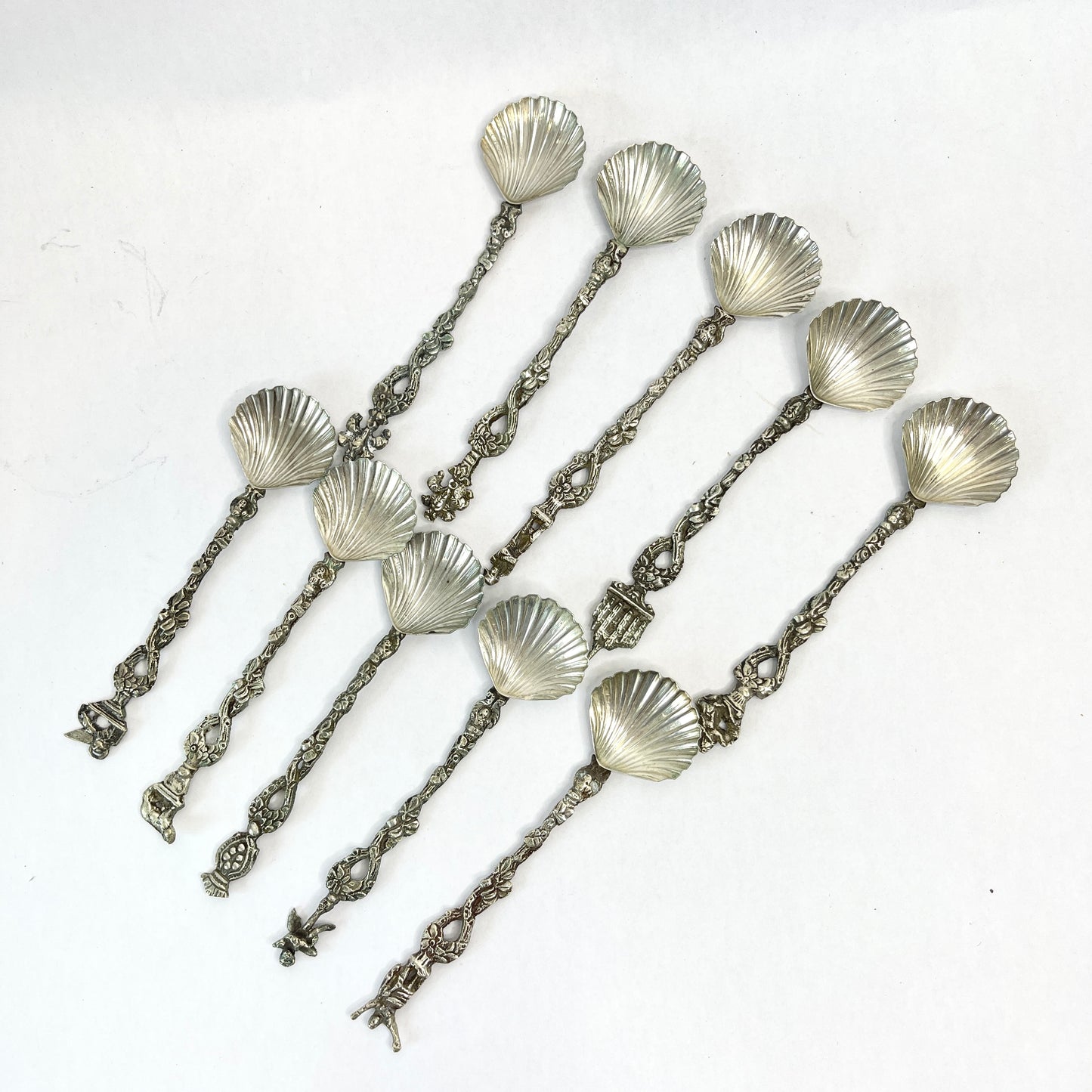 Vintage Silver Shell Spoons - Made in Italy - Price is for One Spoon