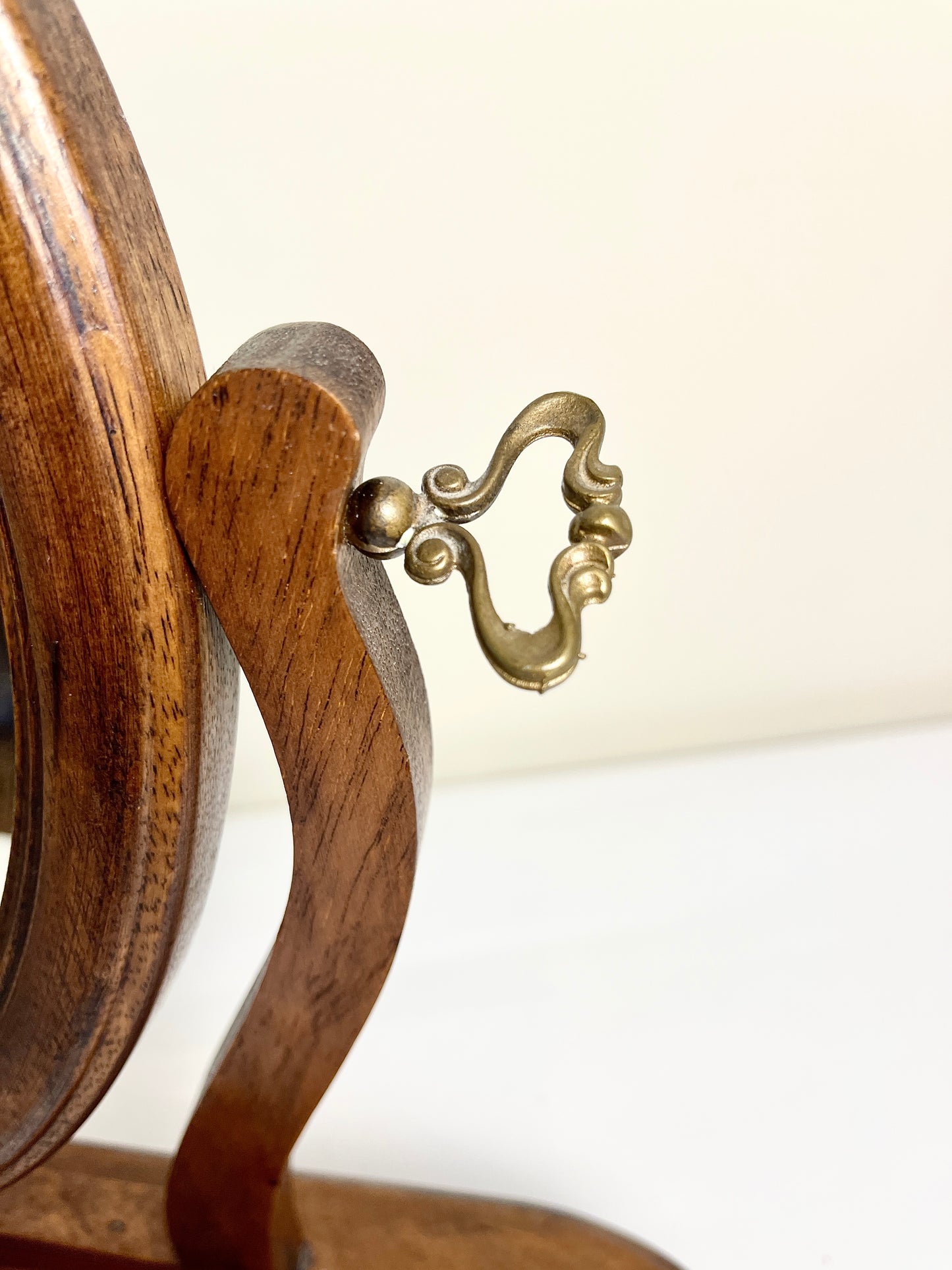 Vintage Tilt Mirror on Stand