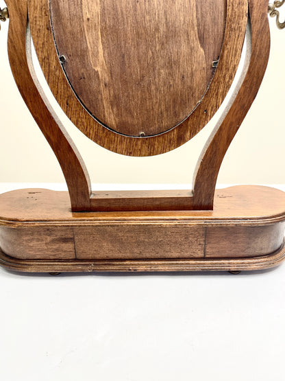 Vintage Tilt Mirror on Stand