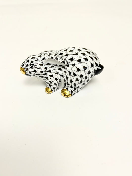 Herend Crouching Bunny