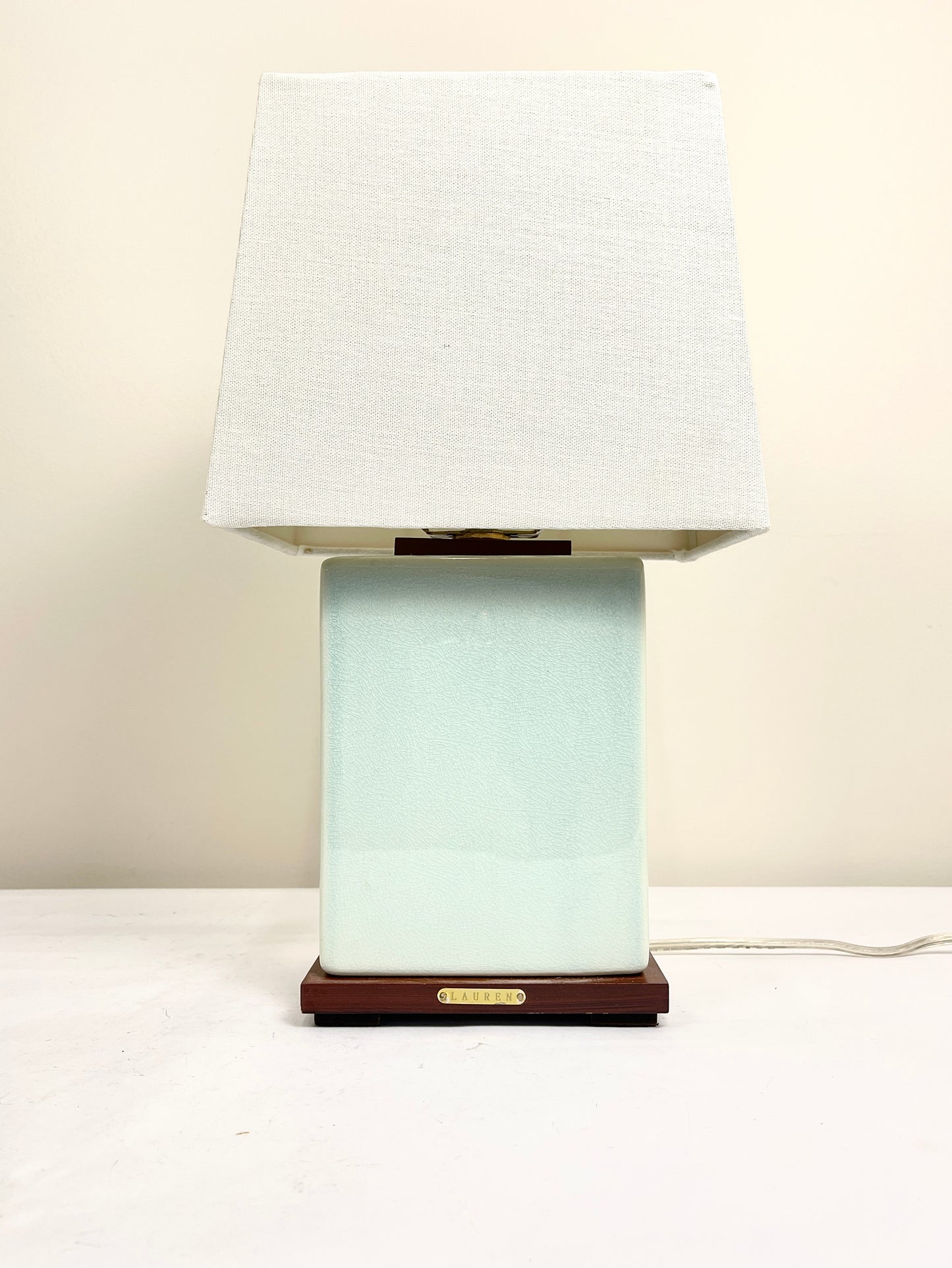 Pale Green Lamp