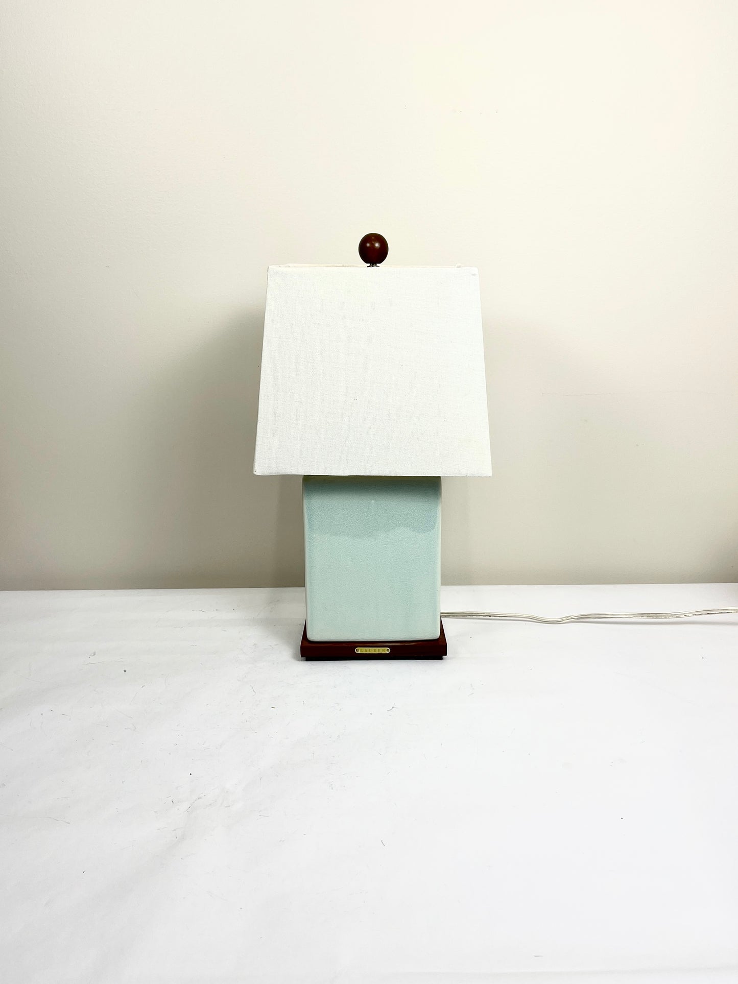 Pale Green Lamp