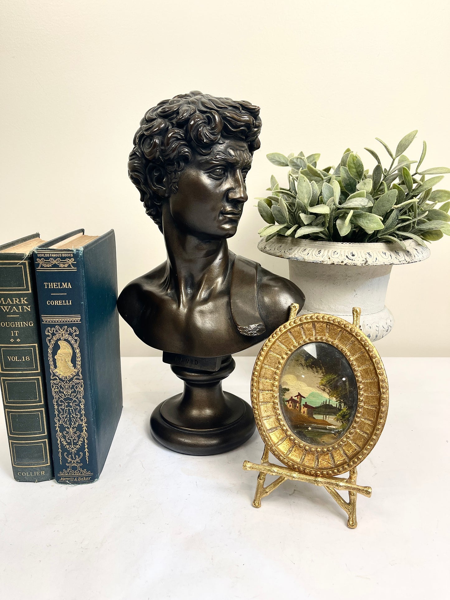 Vintage Bust of David