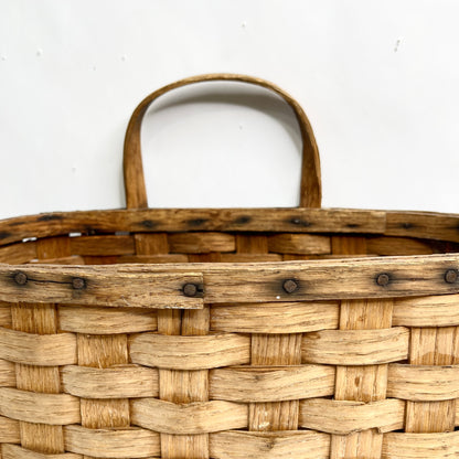 Antique Mail Basket RARE