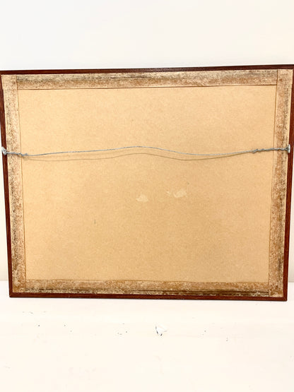 Vintage Horse Scene Lithograph:  George Stubbs