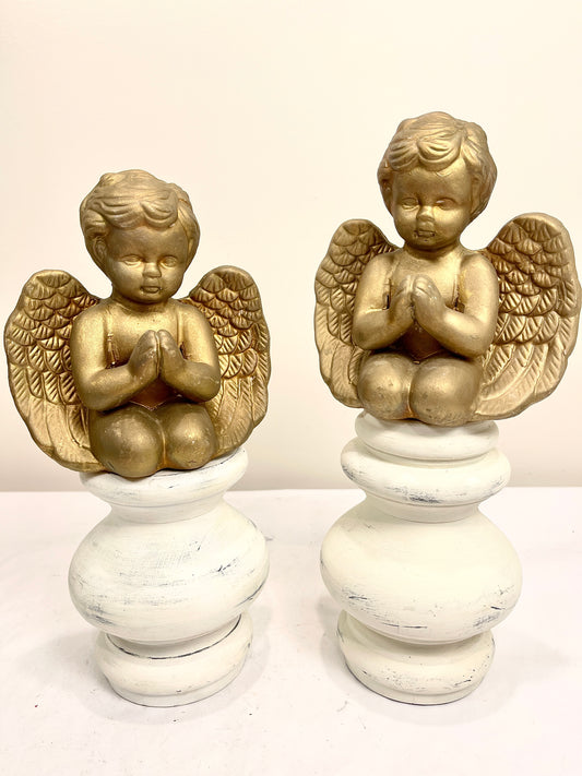 Vintage Gold Angels