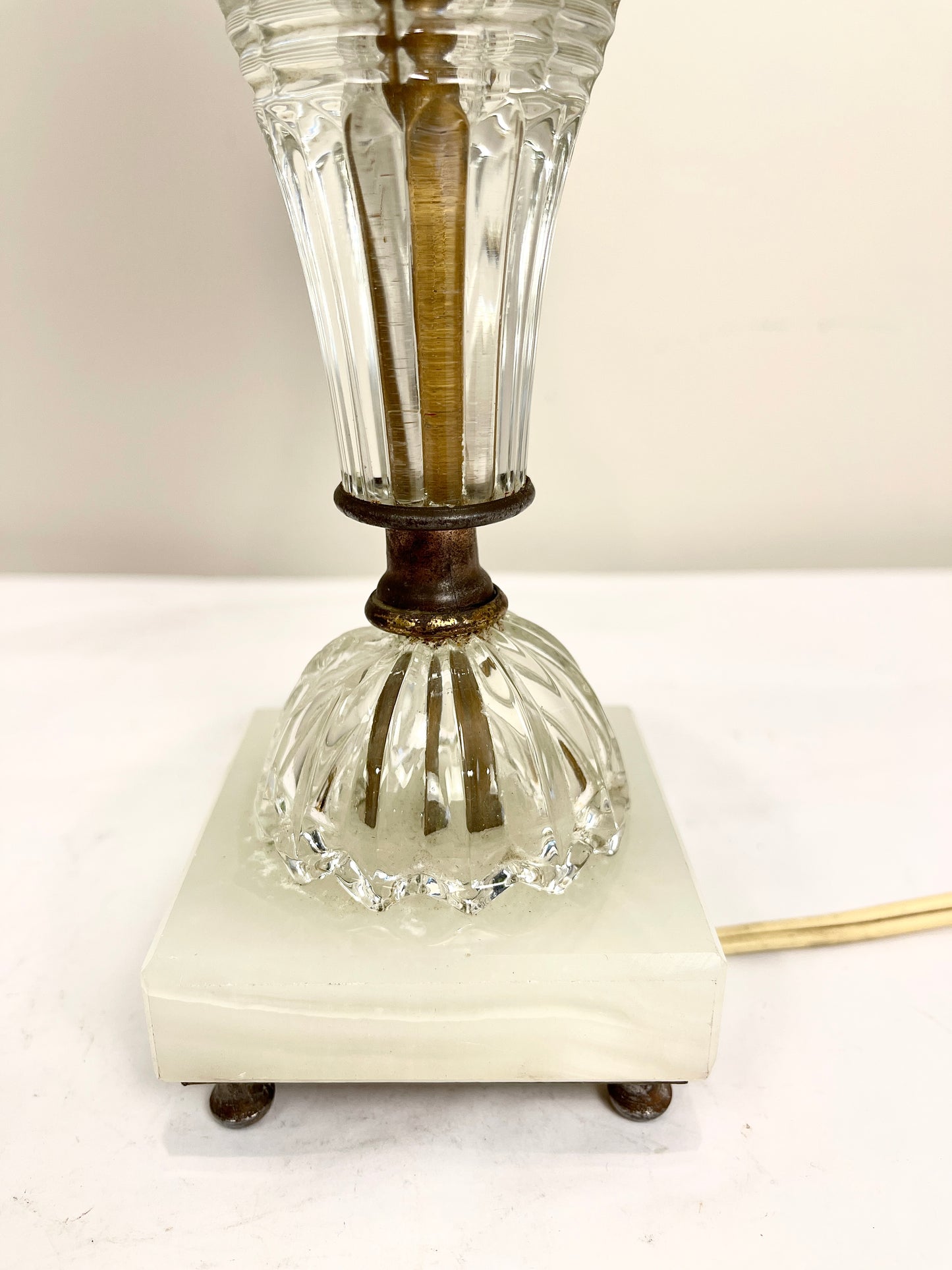 Vintage Crystal Petite Lamp