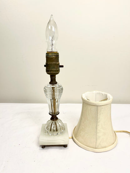 Vintage Crystal Petite Lamp