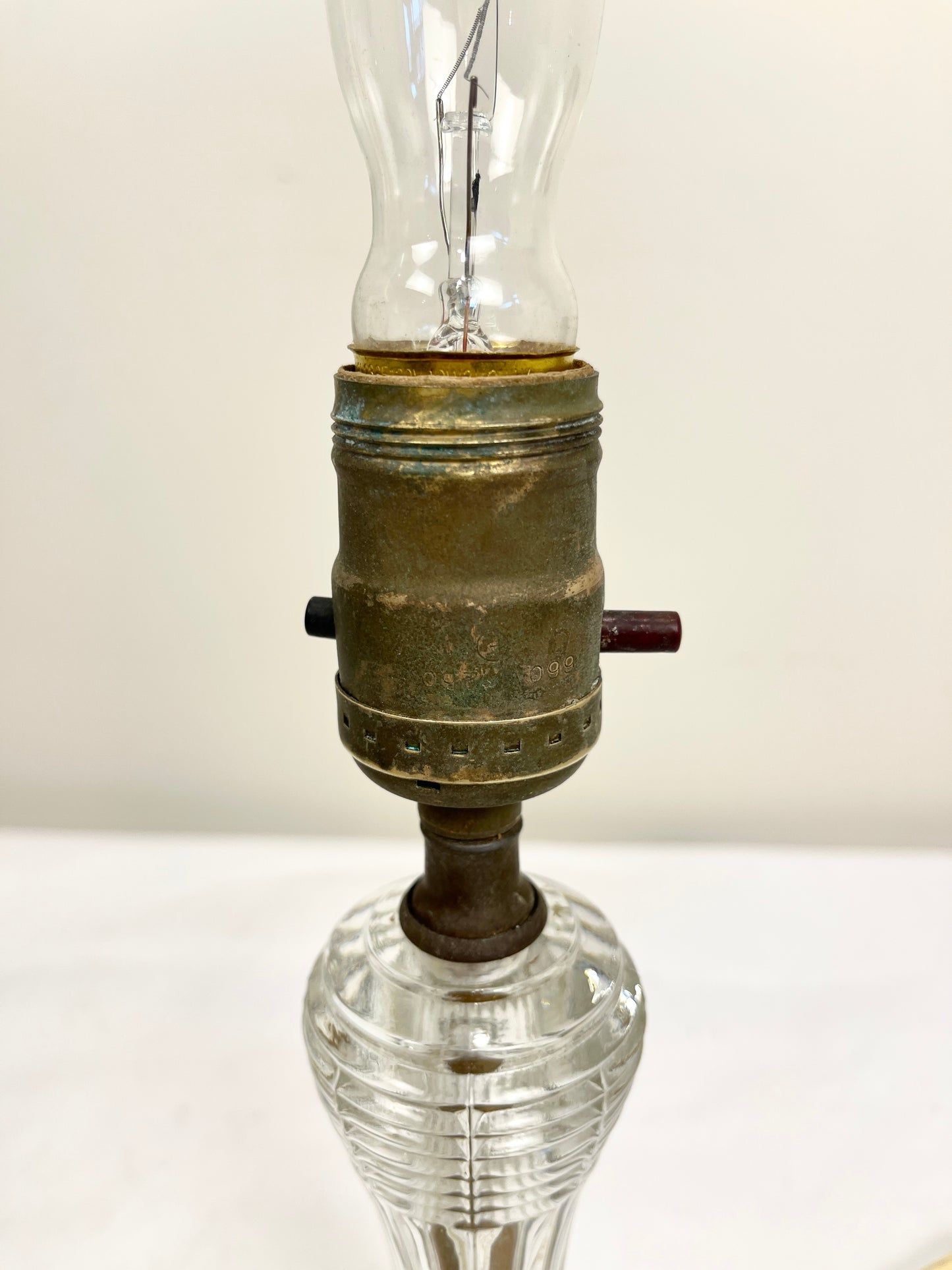 Vintage Crystal Petite Lamp