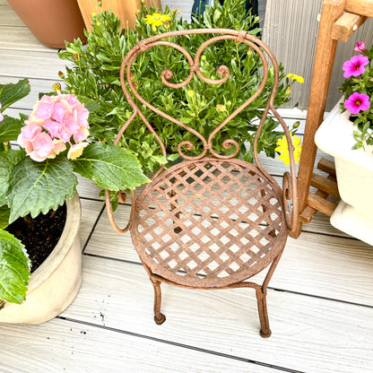 Vintage Child's Garden Chair