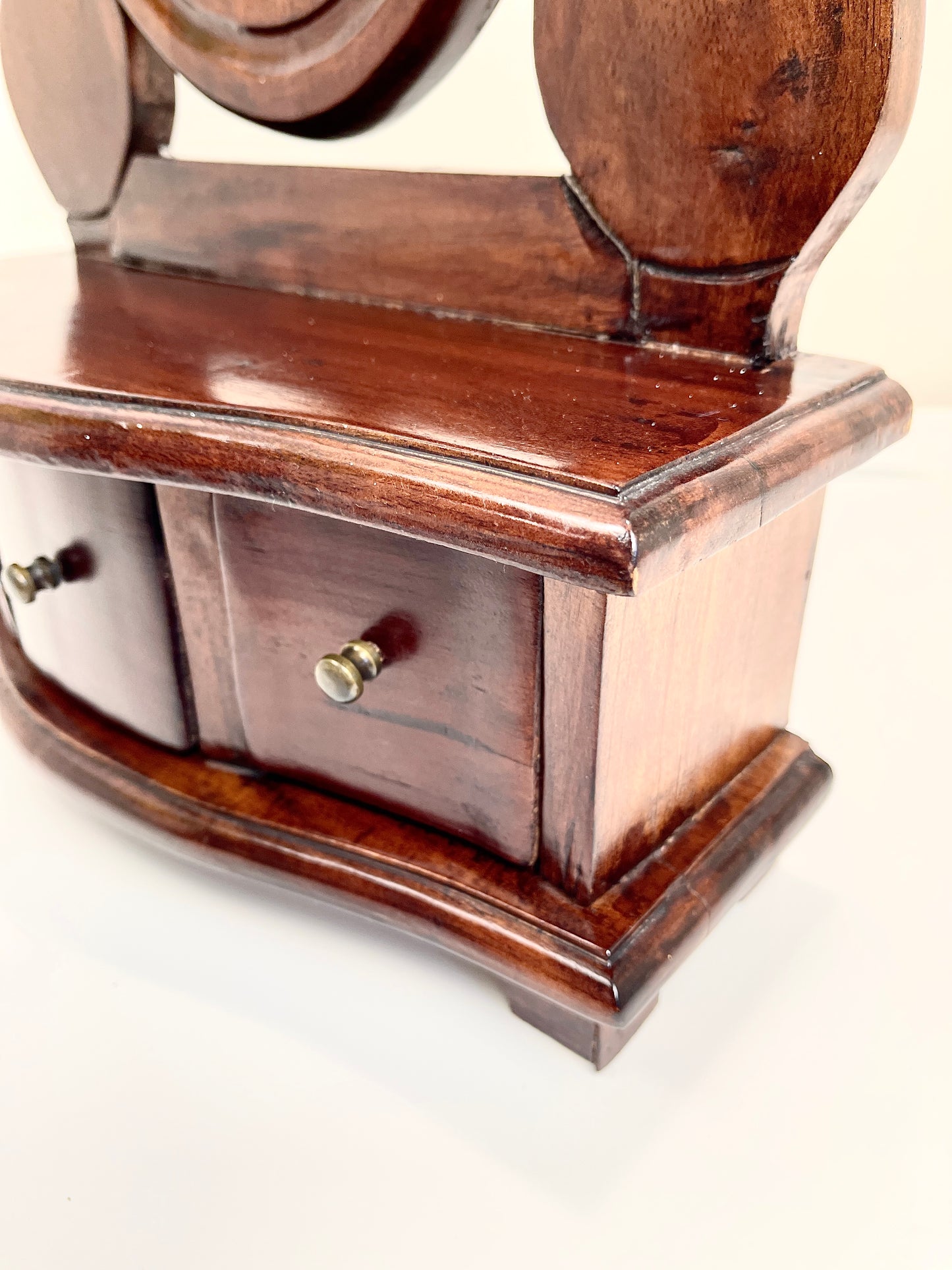 Vintage Tilt Mirror on Stand