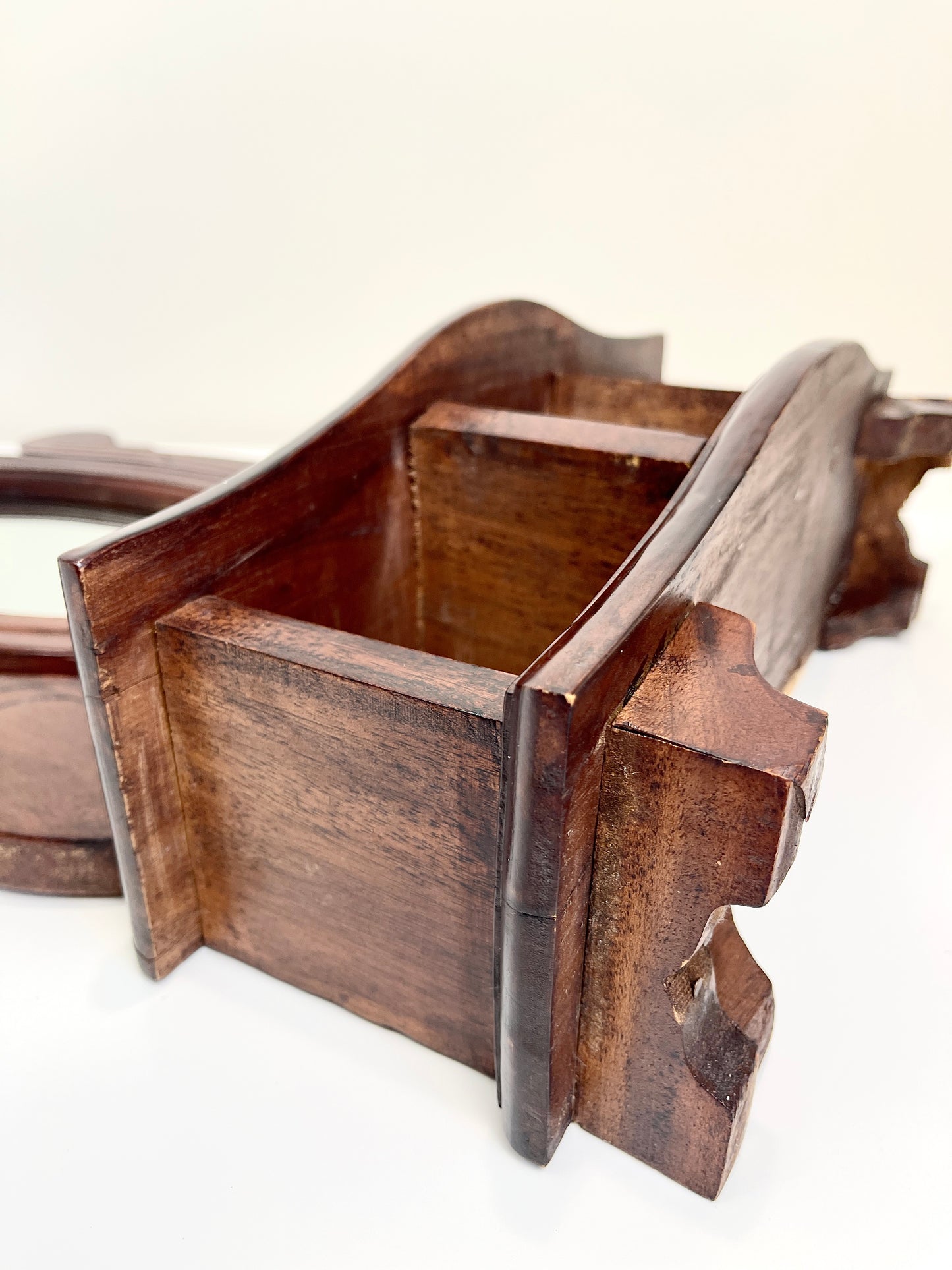 Vintage Tilt Mirror on Stand