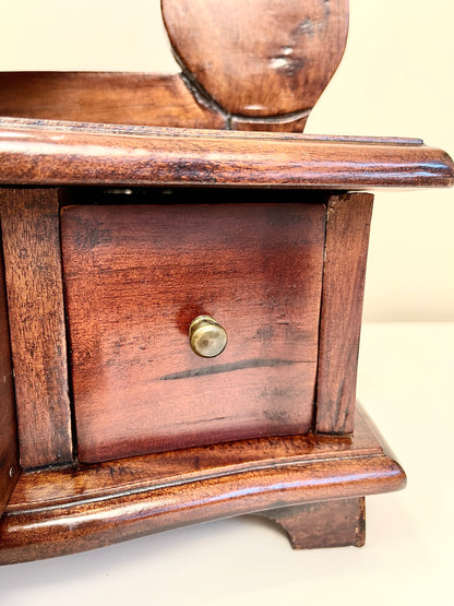 Vintage Tilt Mirror on Stand