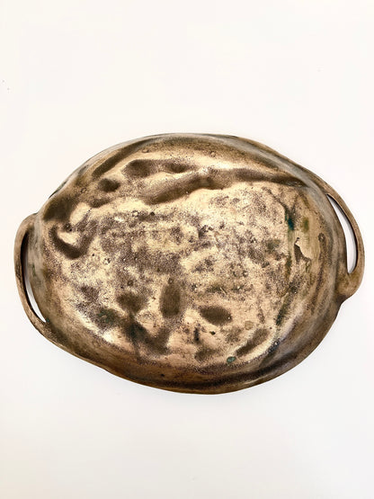 Antique Bronze Art Nouveau Tray