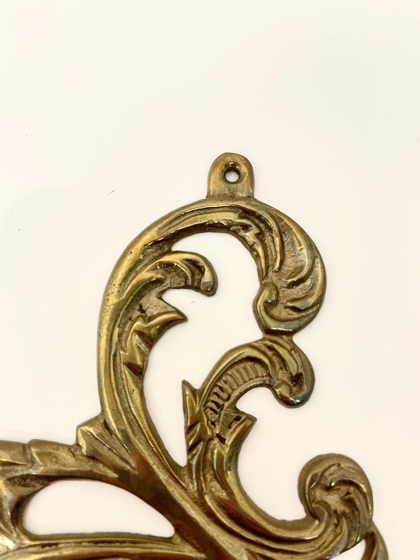 Vintage Brass Candle Sconces