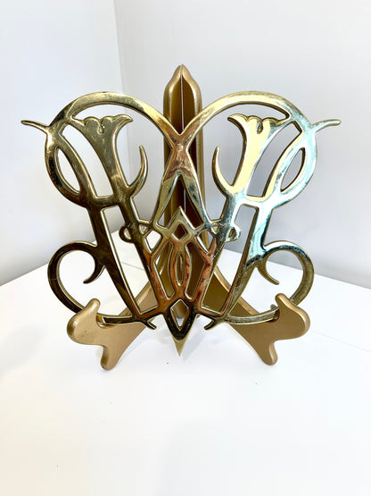 Vintage Brass Large Trivet