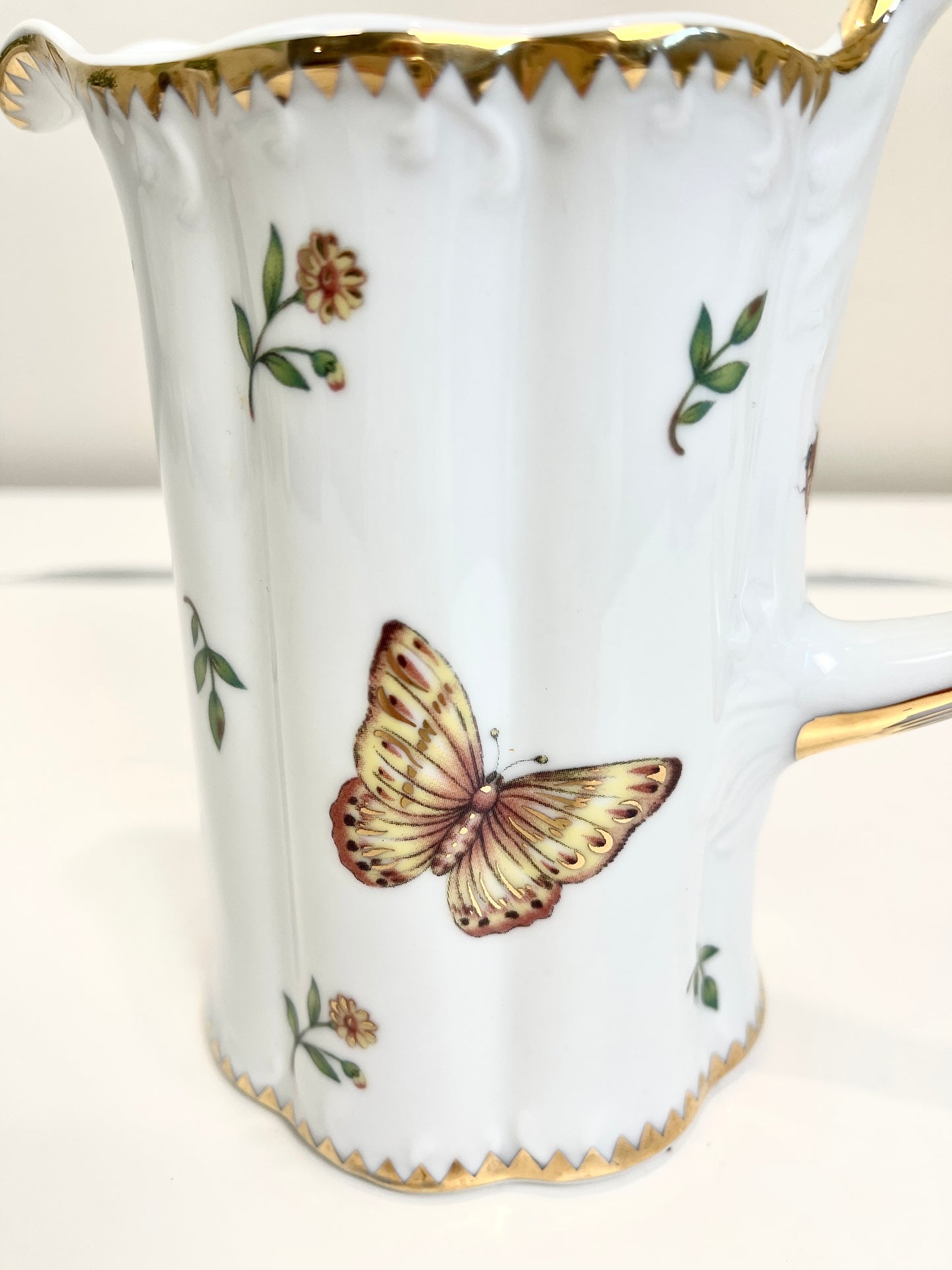 Vintage Butterfly Pitcher:  Godinger