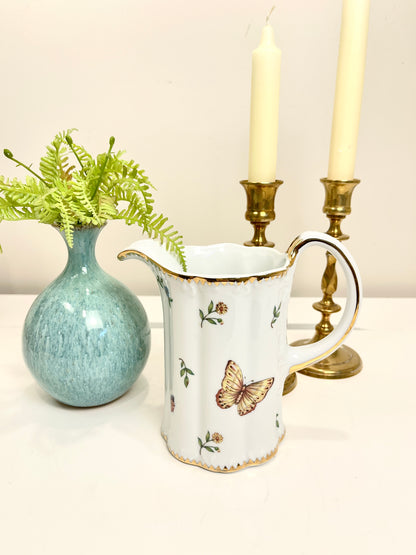 Vintage Butterfly Pitcher:  Godinger