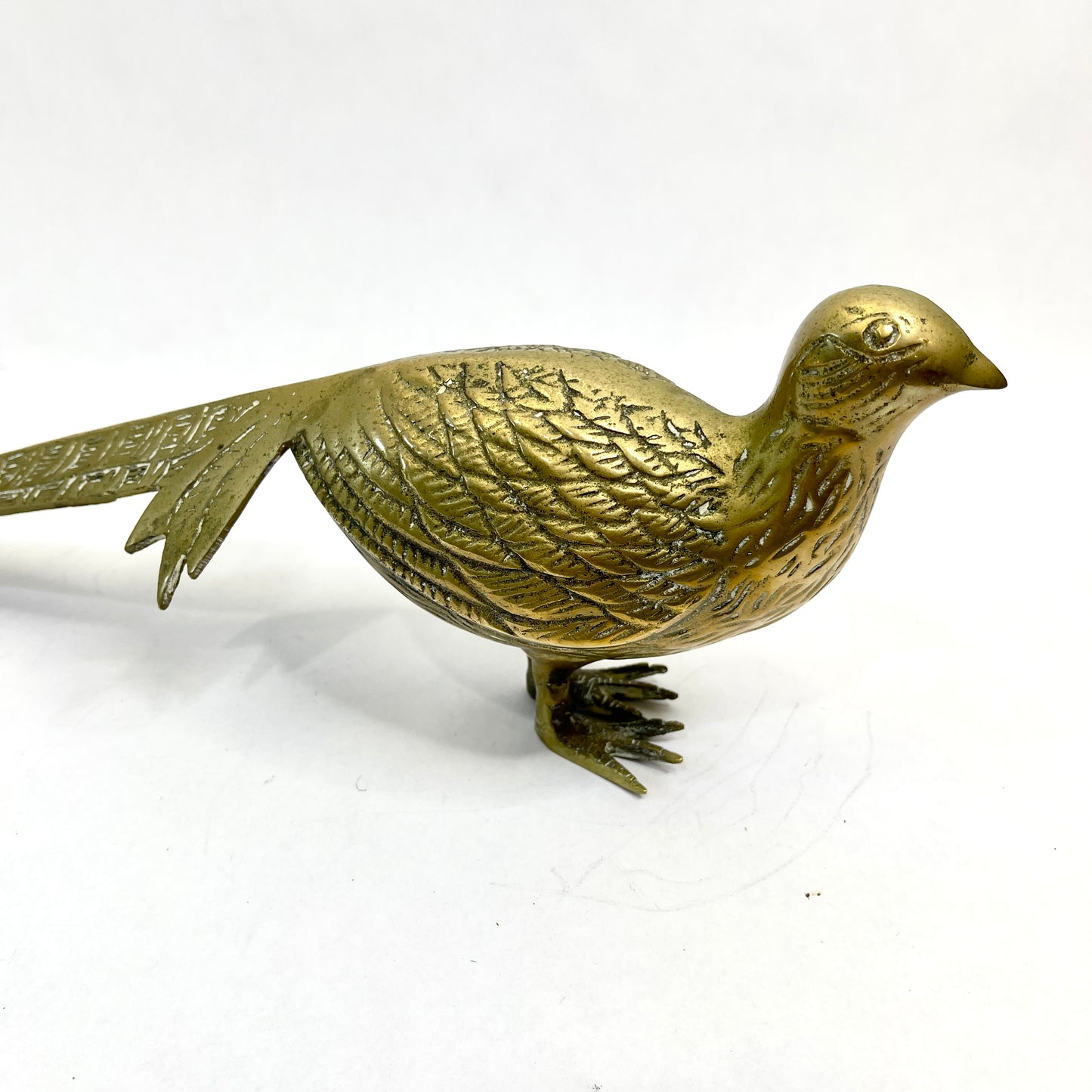 Vintage Brass Pheasant