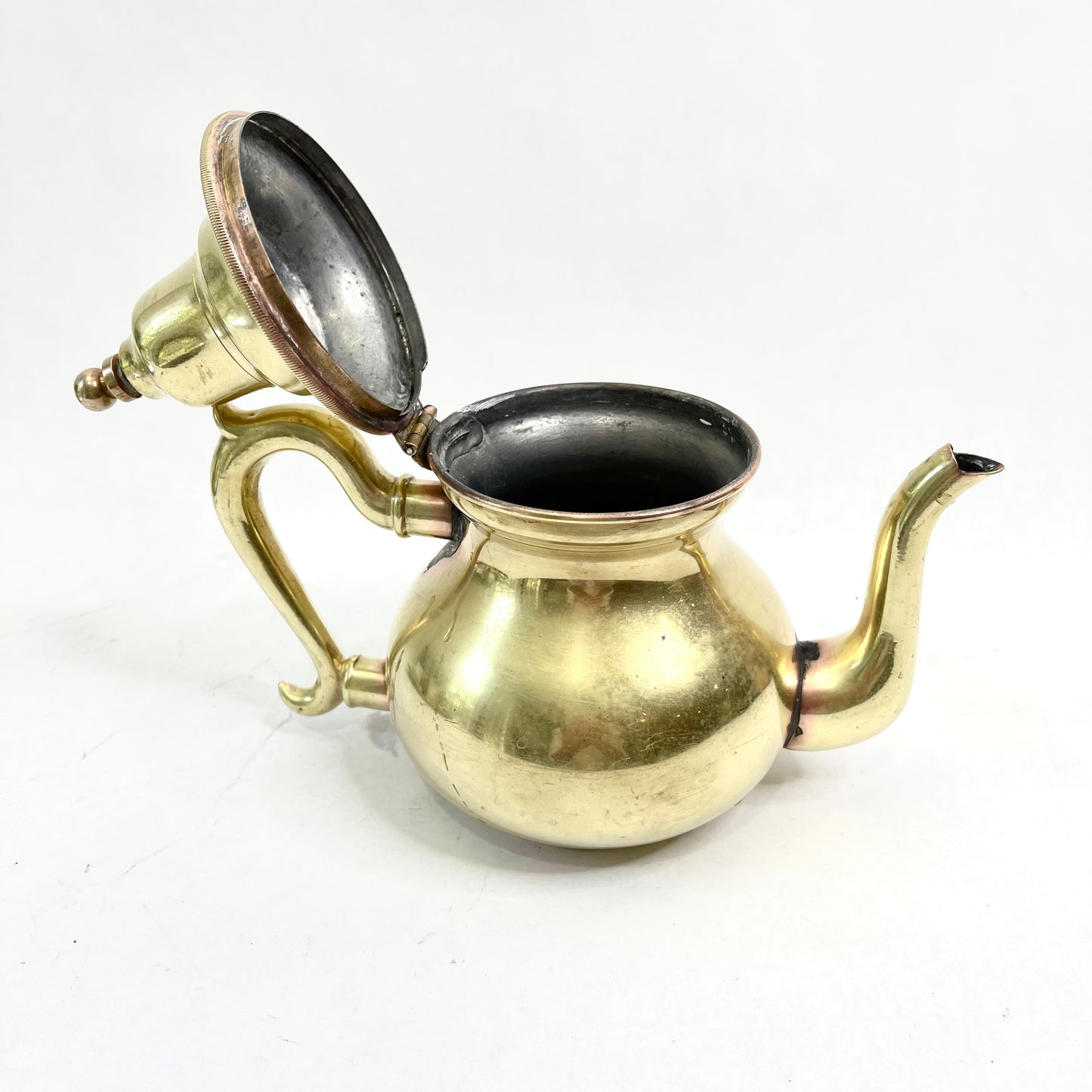 Vintage Brass Teapot