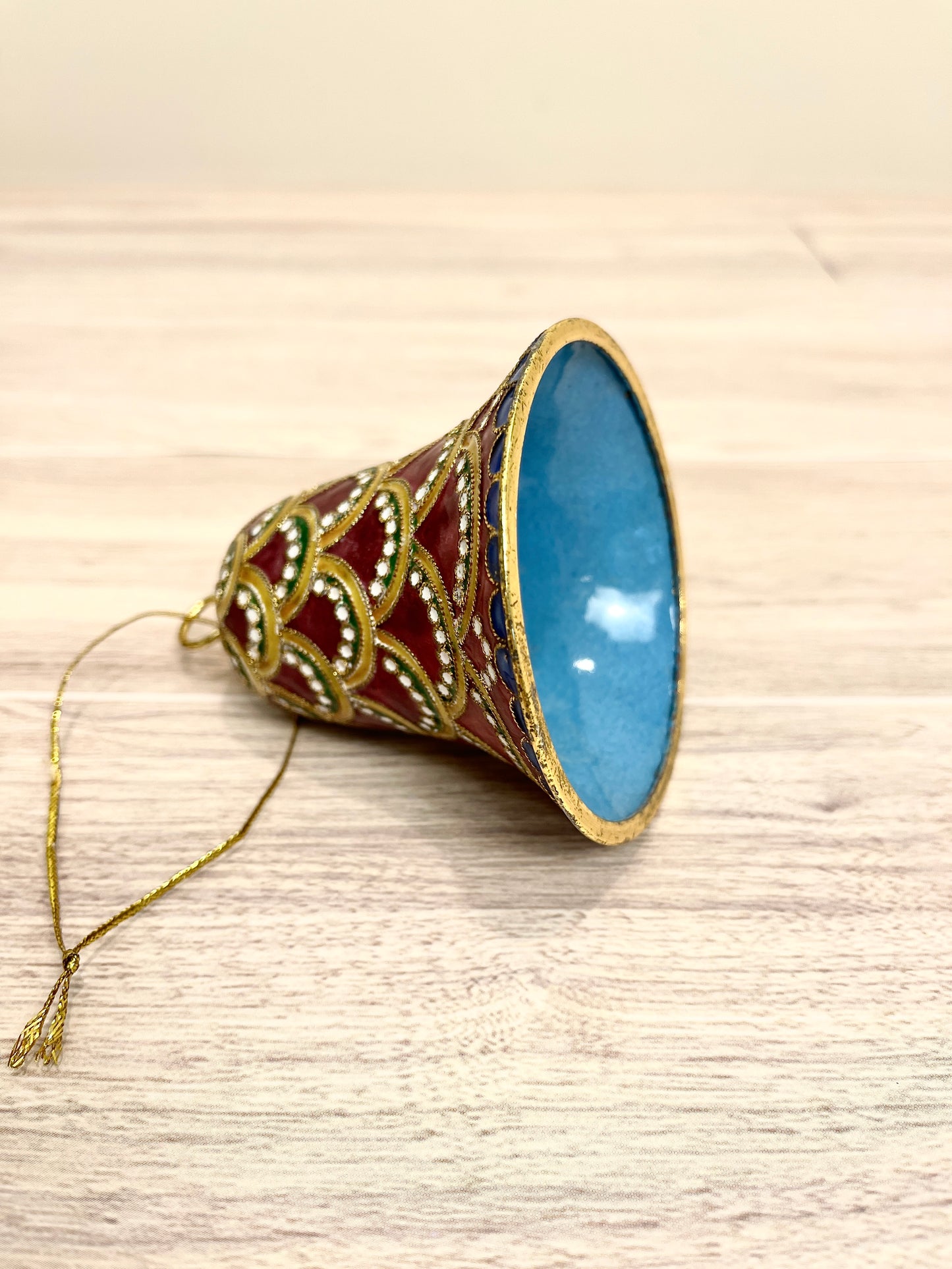 Vintage Cloisonne Bell