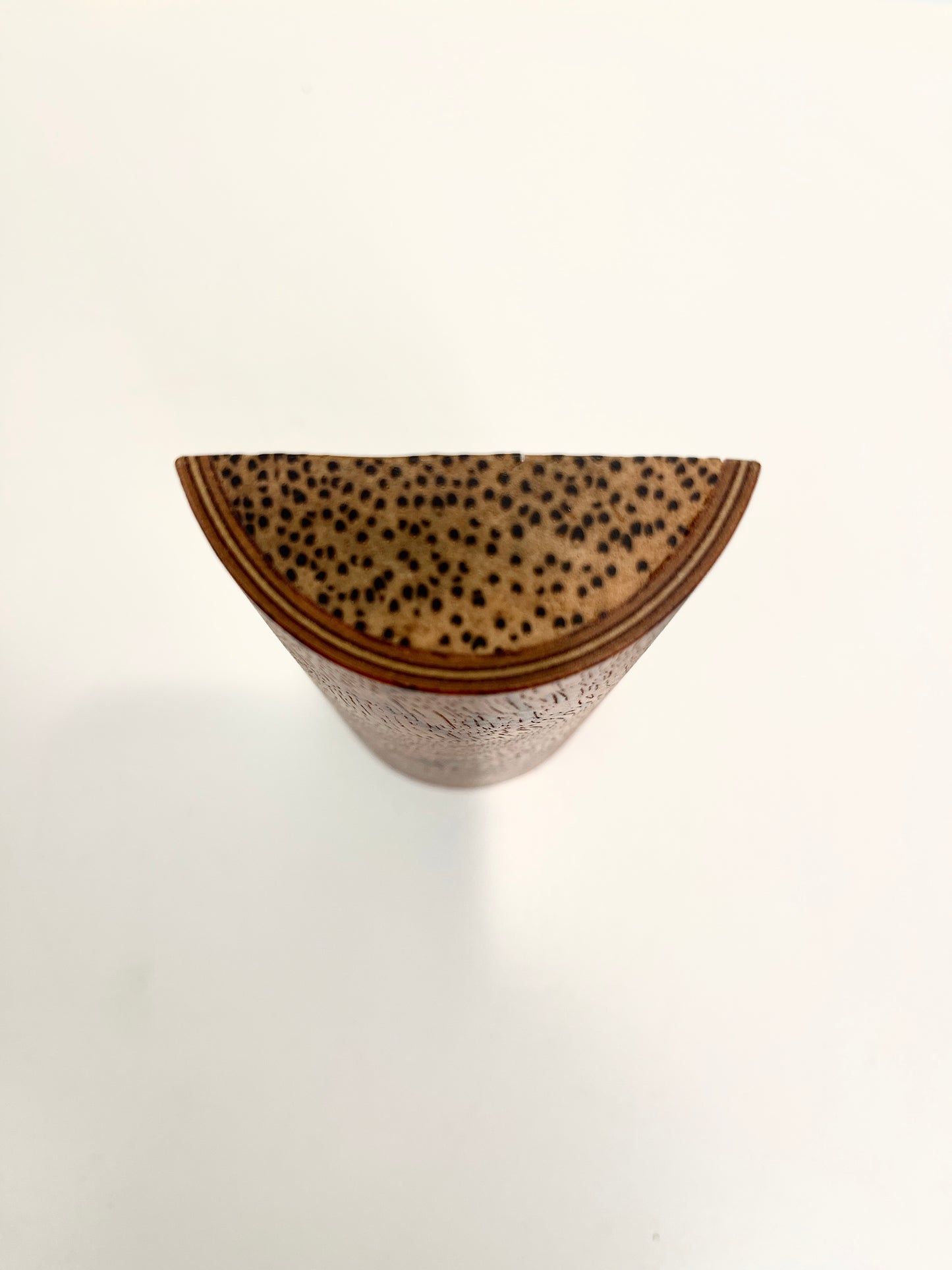 Vintage Miniature Wood Clock