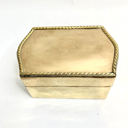 Vintage Brass Box