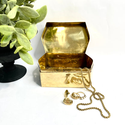 Vintage Brass Box