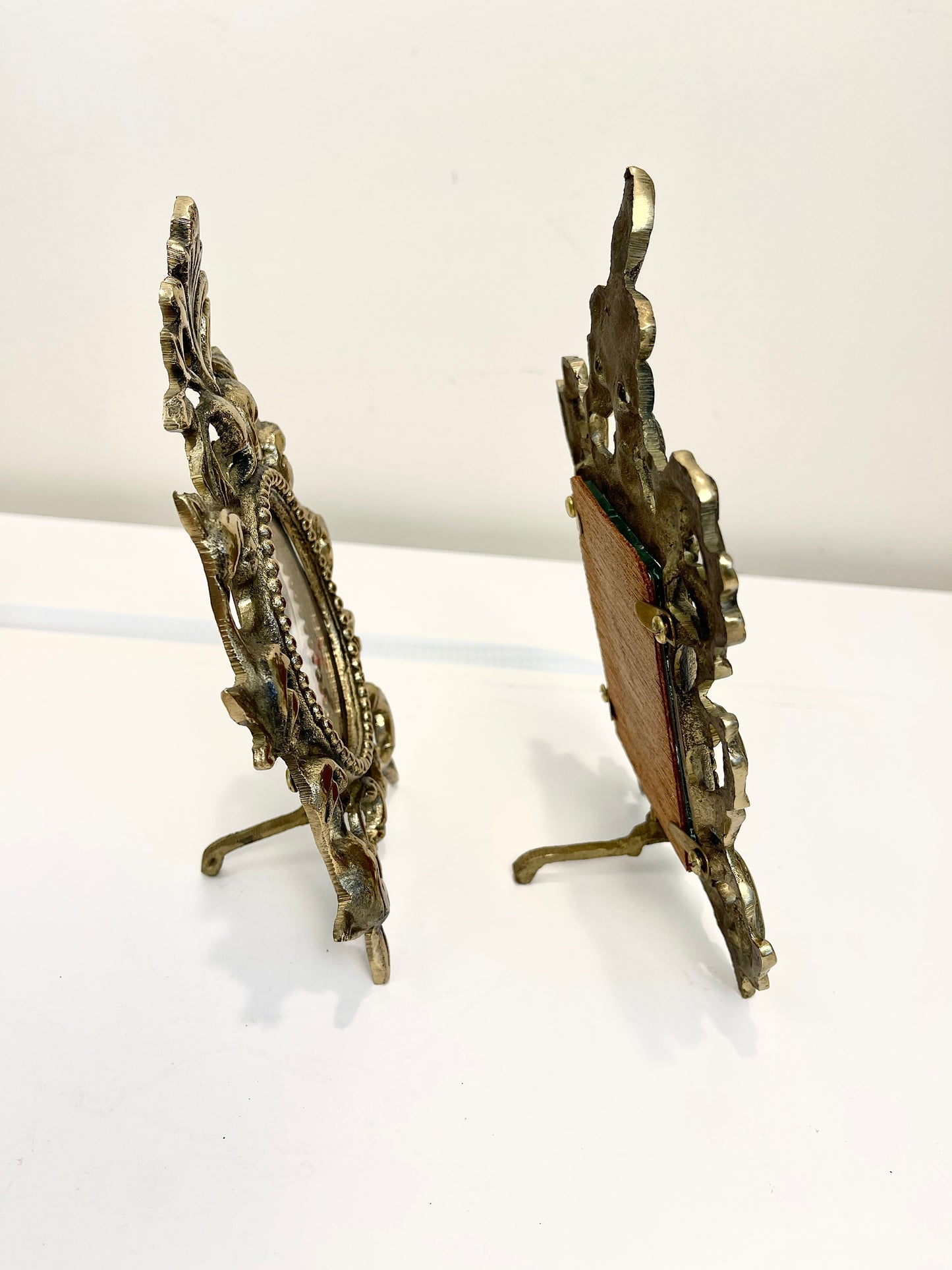 Vintage Brass Picture Frames