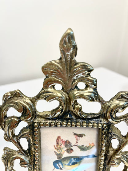 Vintage Brass Picture Frames