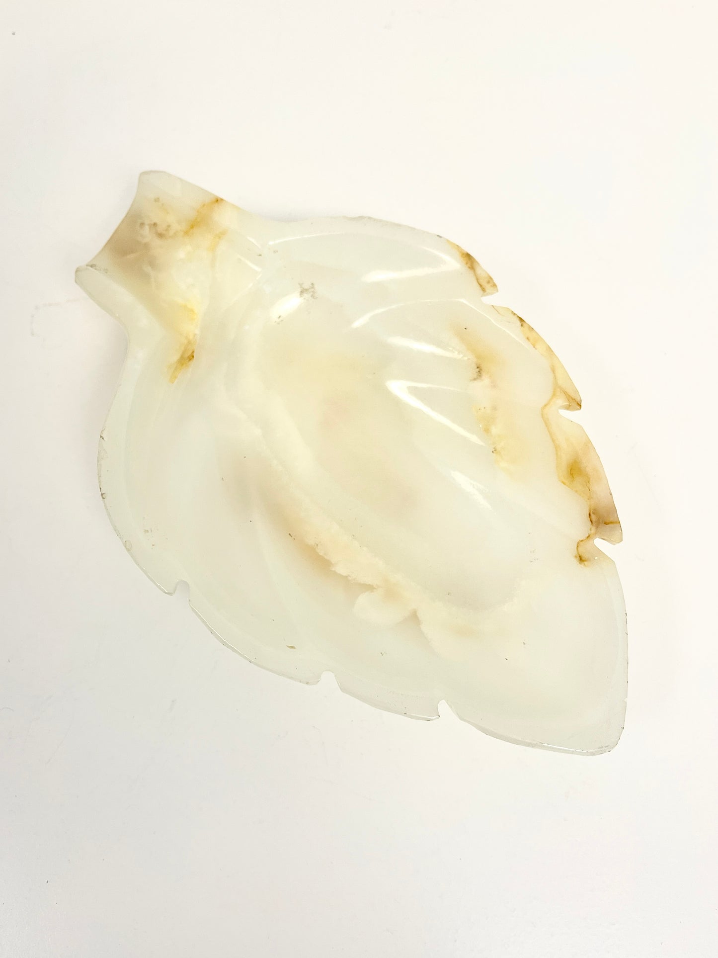 Vintage Onyx Trinket Dish