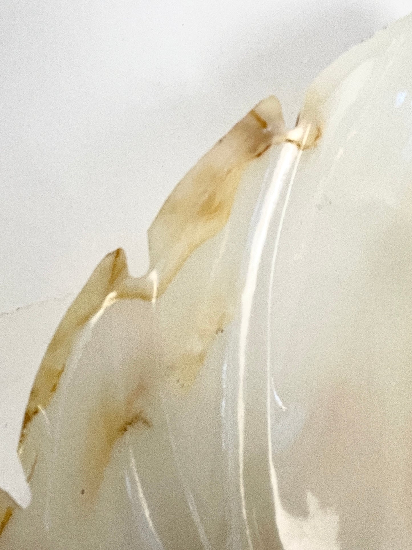 Vintage Onyx Trinket Dish