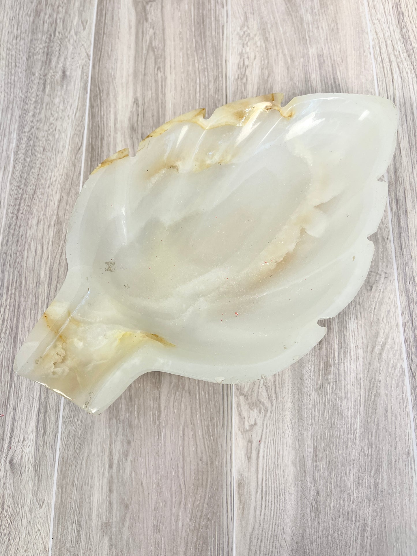 Vintage Onyx Trinket Dish