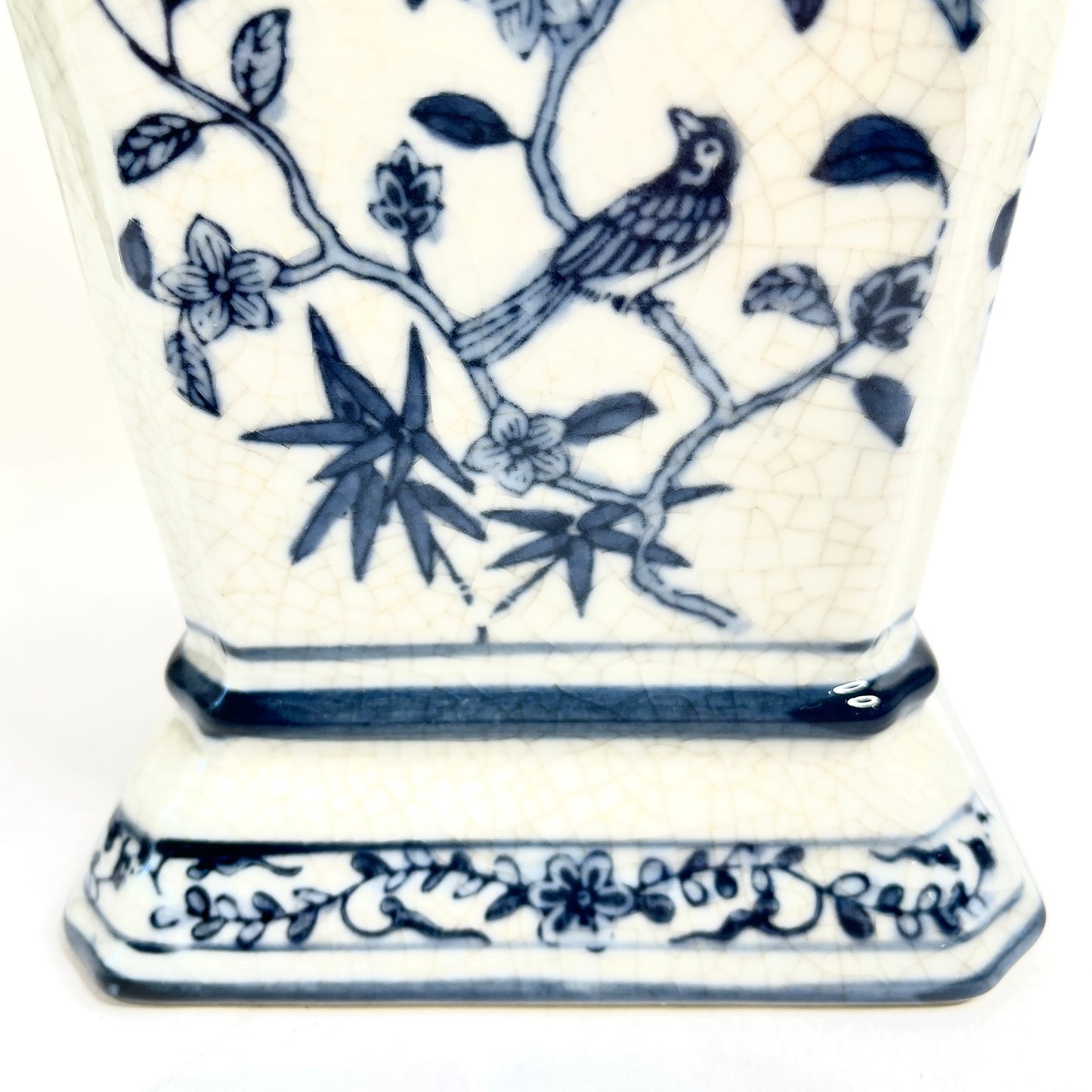 Vintage Vase, Blue and White