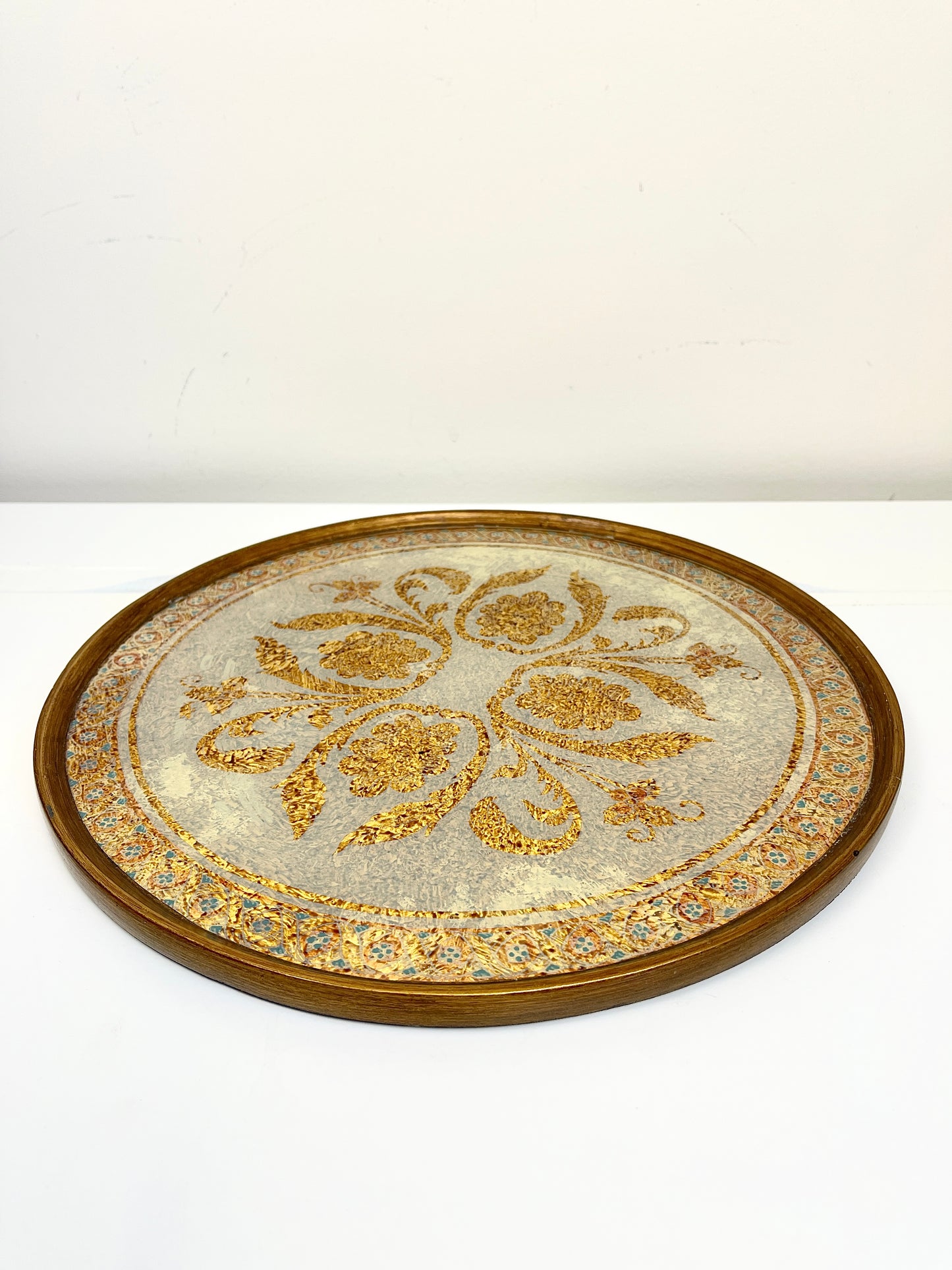 Vintage Gold Serving Tray