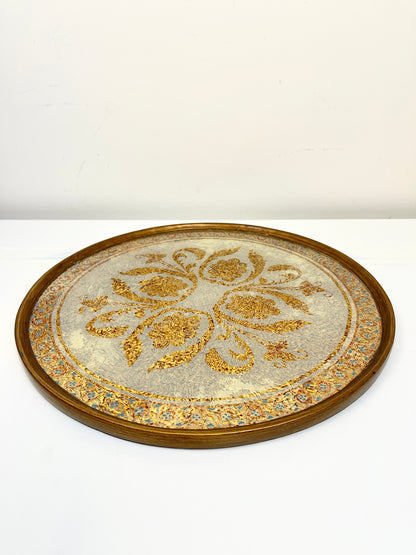 Vintage Gold Serving Tray