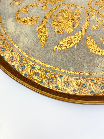 Vintage Gold Serving Tray