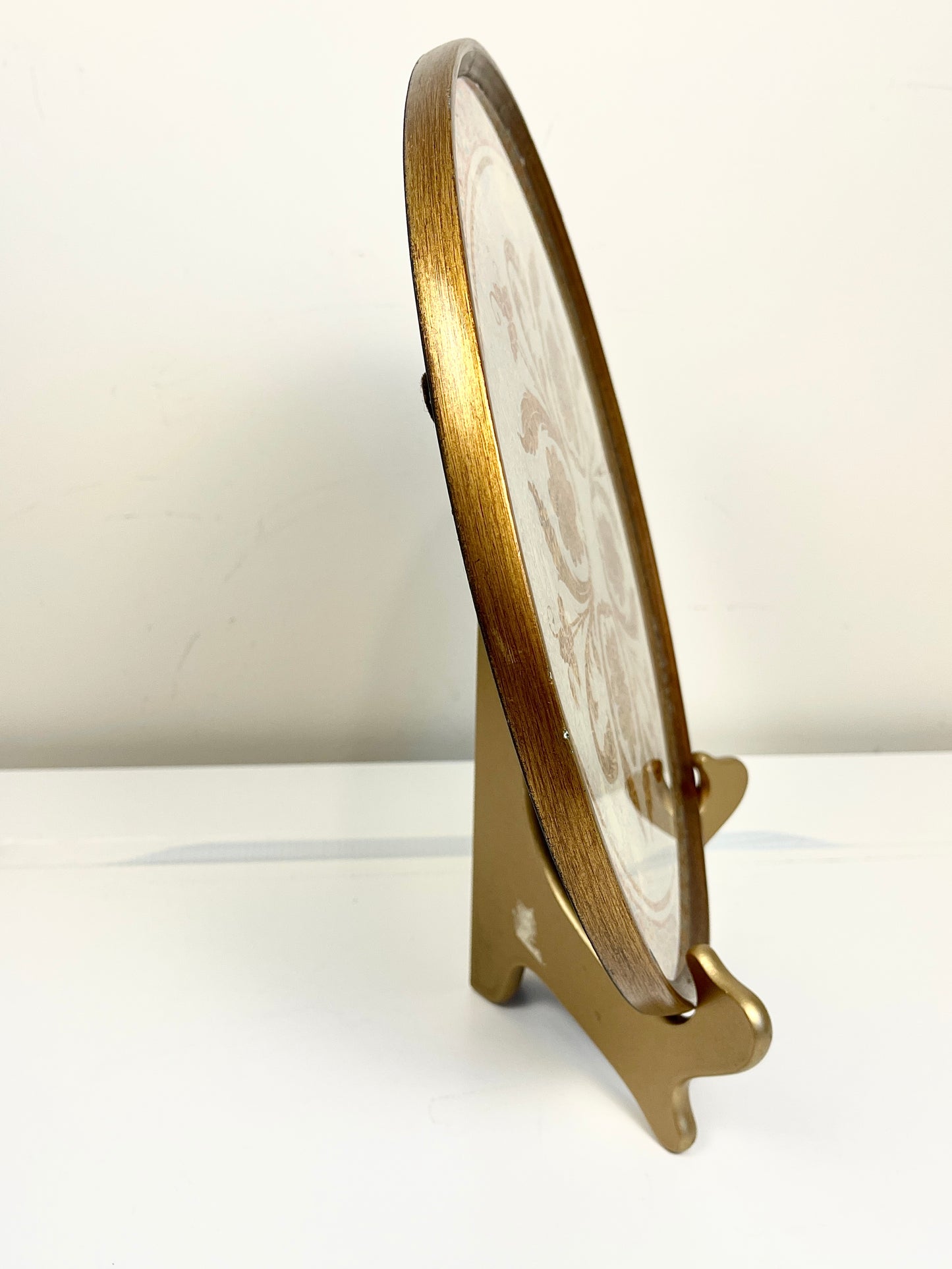 Vintage Gold Serving Tray