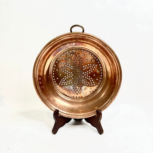 Vintage Copper Strainer