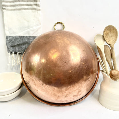 Vintage Copper Bowl