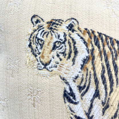 Vintage Tiger Pillow - Made in England