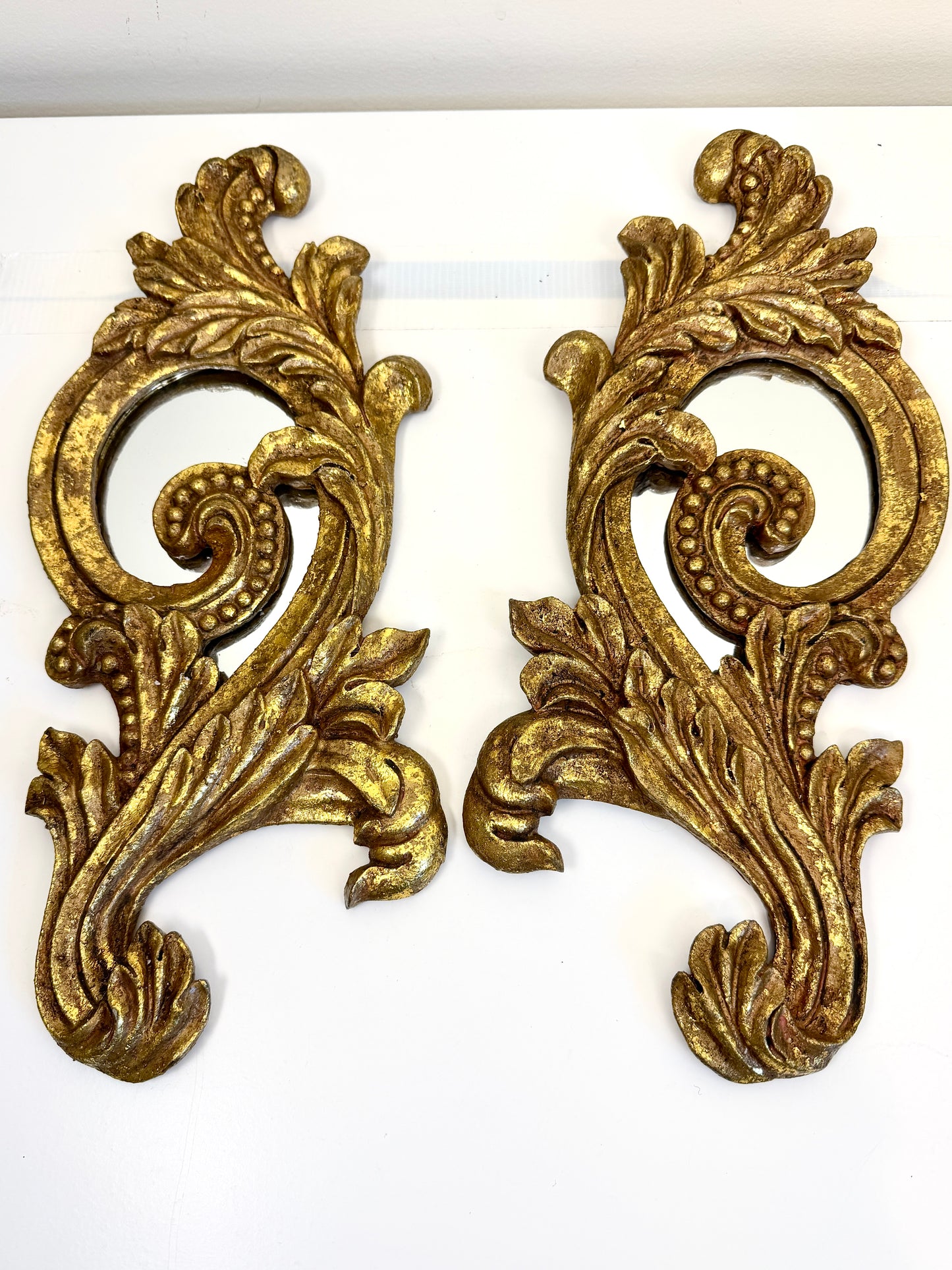 Vintage Gold Mirrors