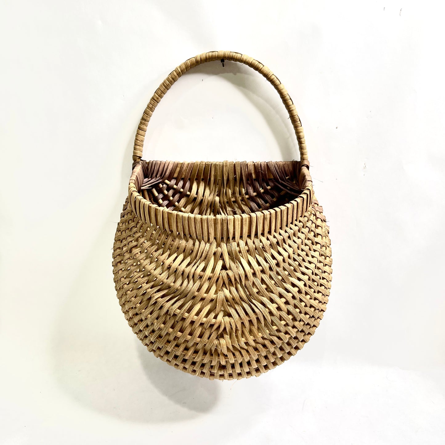 Vintage Wall Pocket Basket