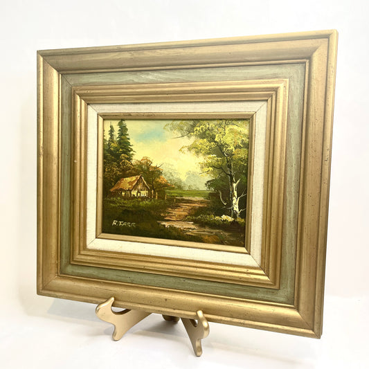 Vintage Oil Painting on Canvas