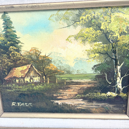 Vintage Oil Painting on Canvas