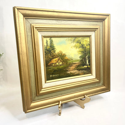 Vintage Oil Painting on Canvas