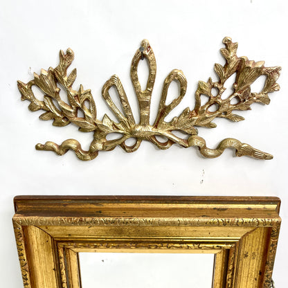 Vintage Brass Wall Bow