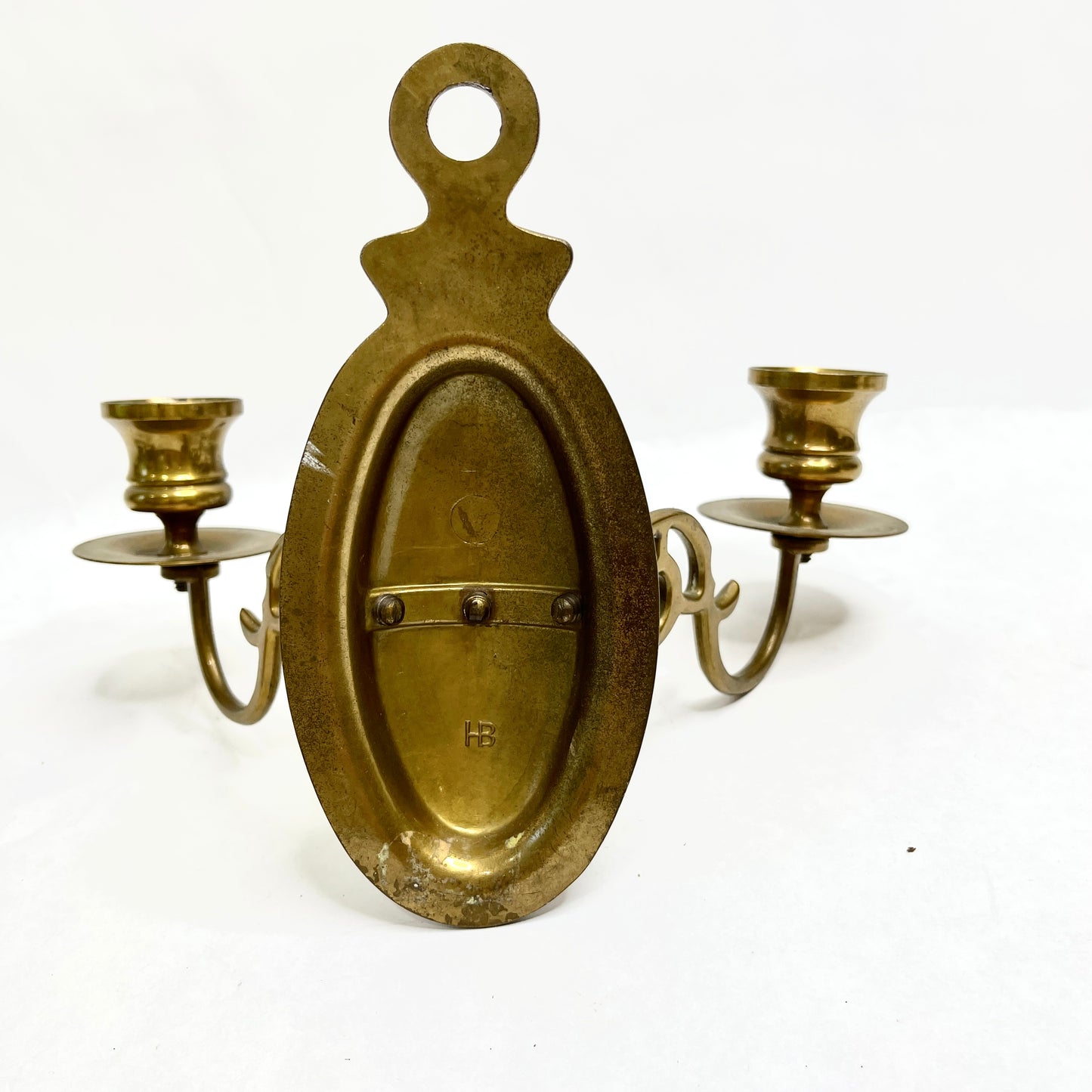 Vintage Brass Sconces - Price is for Pair