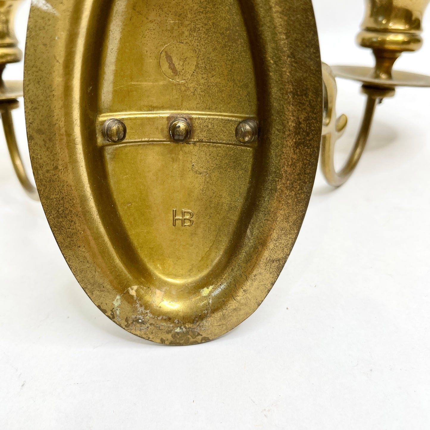 Vintage Brass Sconces - Price is for Pair